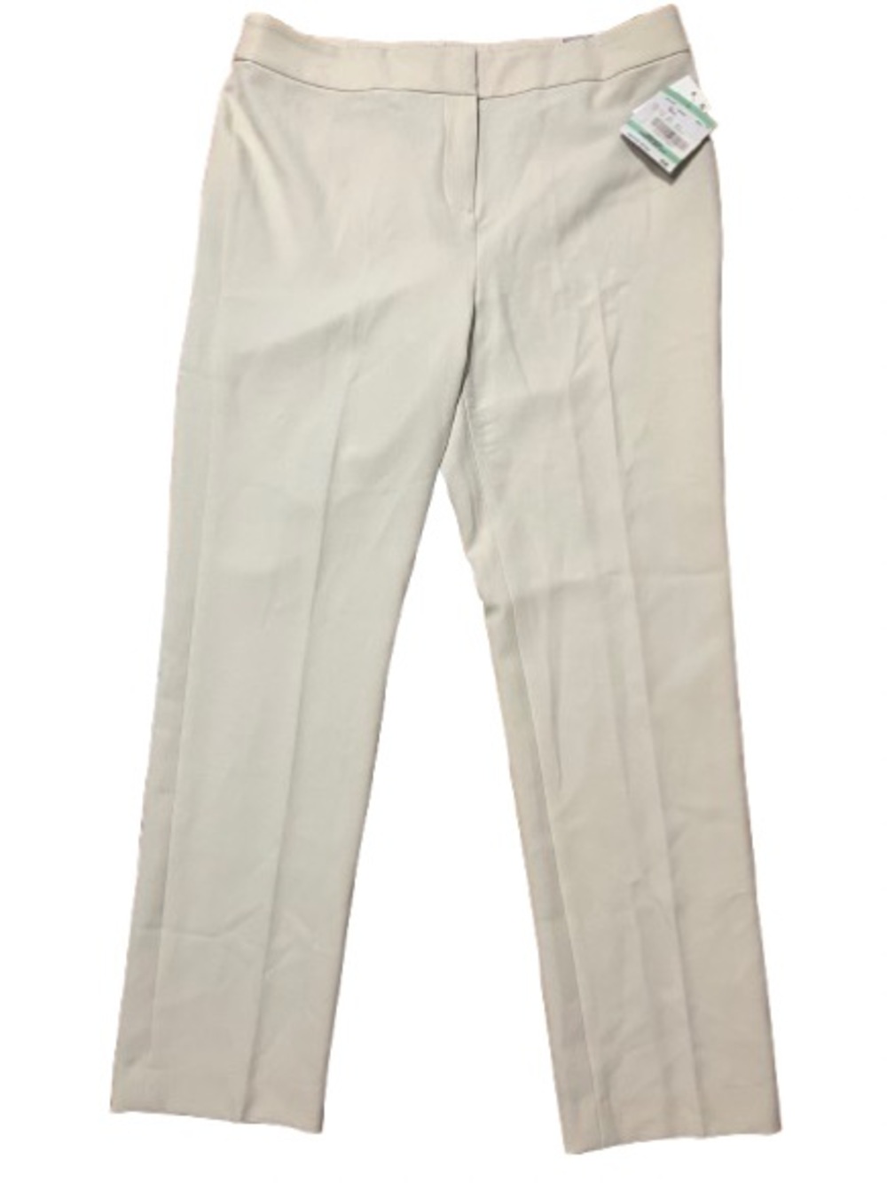 NWT Kasper Kristy Slim Fit Parchment Dress Pants Size 8 Petite